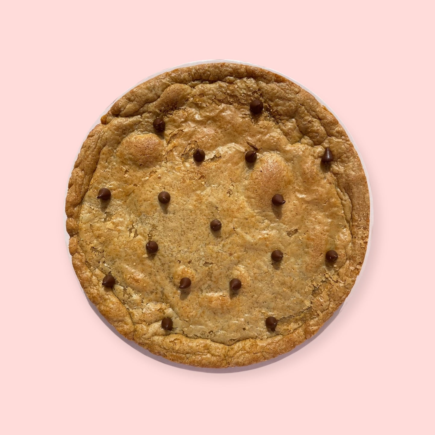 Cookie Cake + Chocolate Chip Topping