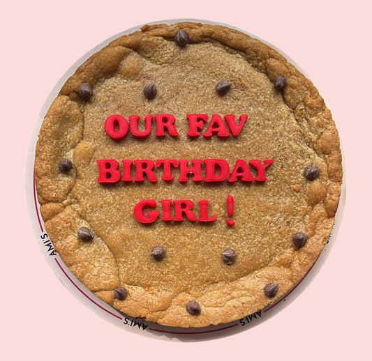 Customized Cookie Cake - Large