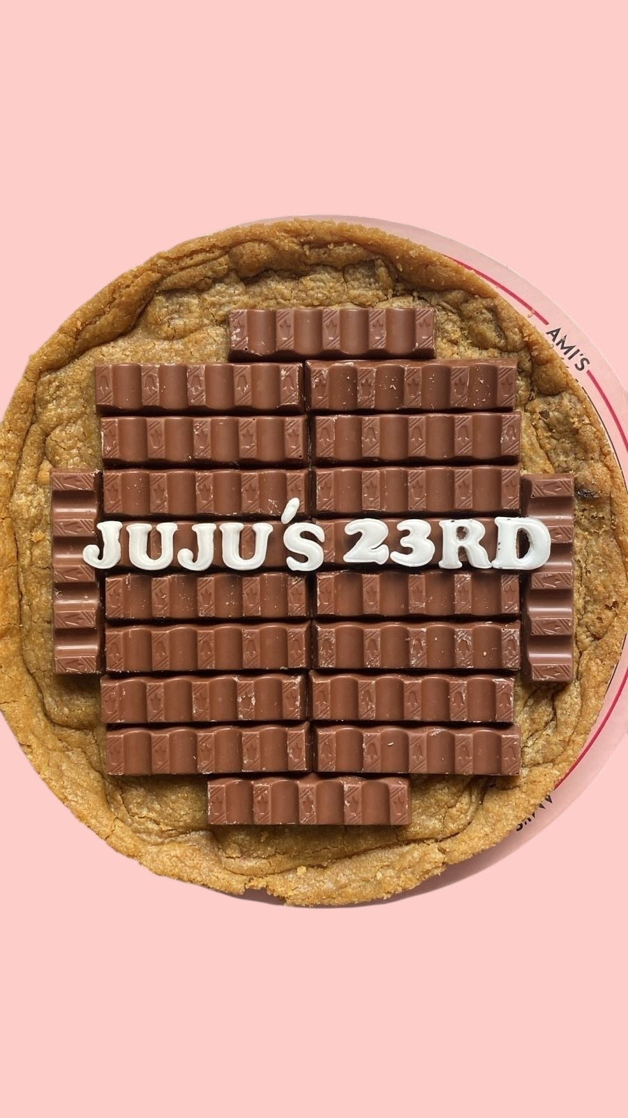 Customized Cookie Cake - Large