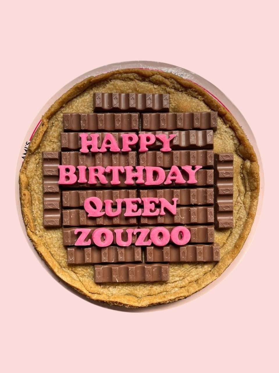 Customized Cookie Cake - Large