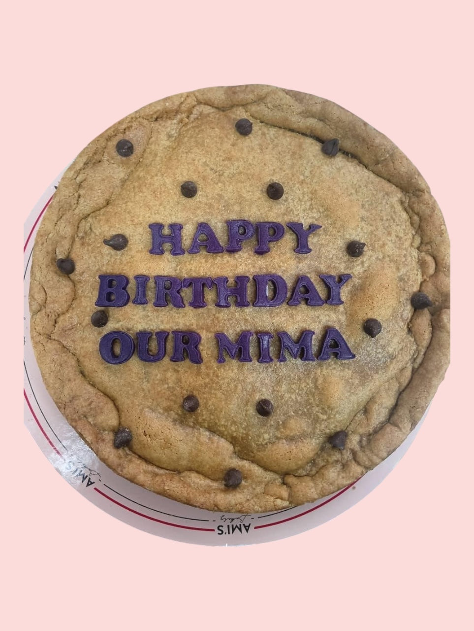 Customized Cookie Cake - Large