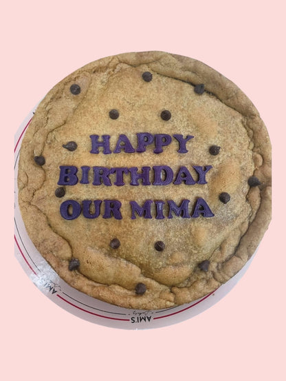 Customized Cookie Cake - Large