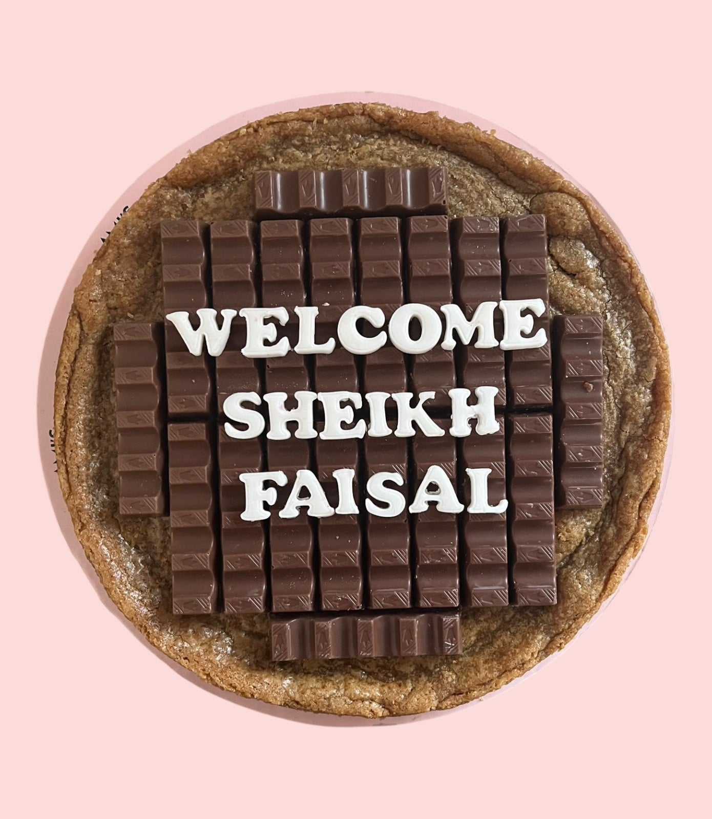 Customized Cookie Cake - Large