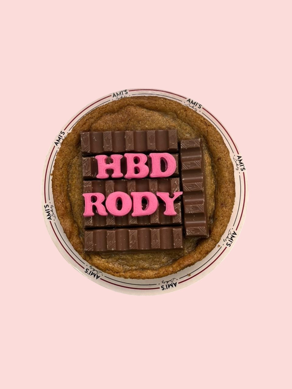 Customized Cookie Cake - Mini