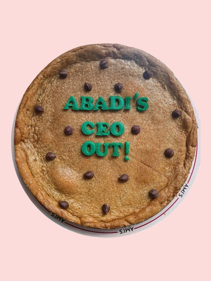 Customized Cookie Cake - Large